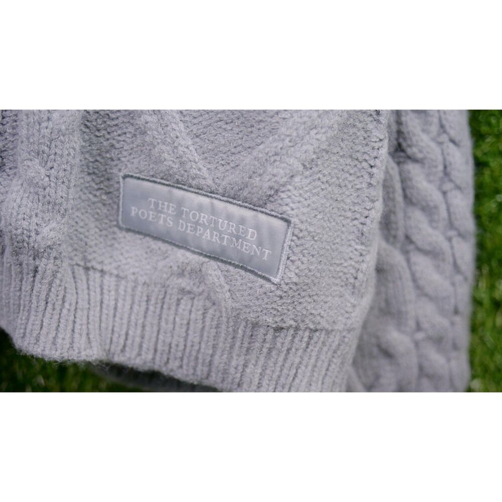 Taylor Swift Cardigan - The Tortured Poets Department Eras Tour - Women's MD/LG - Picture 5 of 6